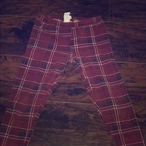 Plaid pants